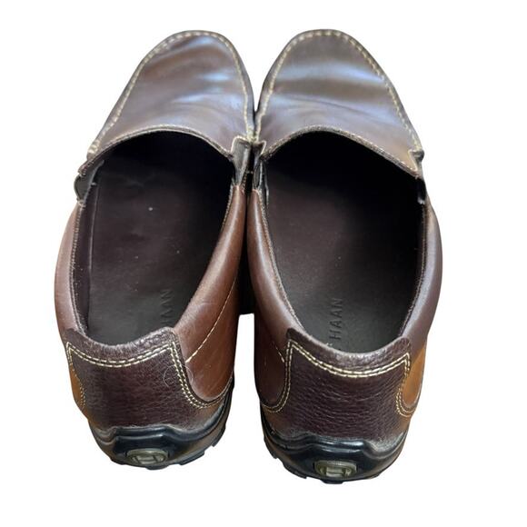 Cole Haan Mens Brown Leather Slip On Comfort Loafers Casual Shoes sz 9.5 M main image 7